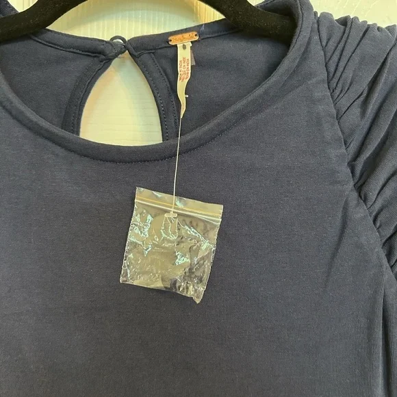 NWOT Free People, Afternoon Elegance Midi Dress, Various Sizes in Indigo Pura - Picture 7 of 9